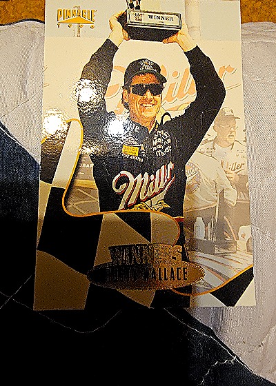 1996 Pinnacle Winners #86 Rusty Wallace — front