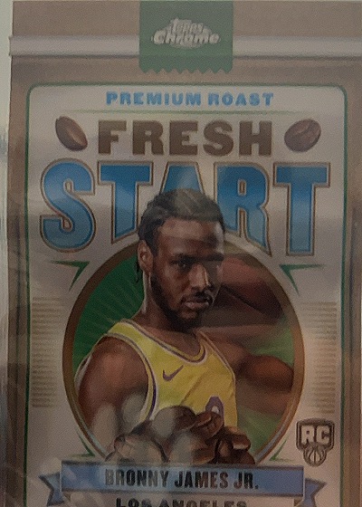 2024-25 Topps Chrome #FS-15 Bronny James Jr. — front