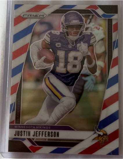 2024 Panini Prizm #187 Justin Jefferson — front