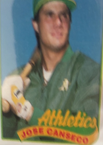 1989 Topps #500 Jose Canseco — front