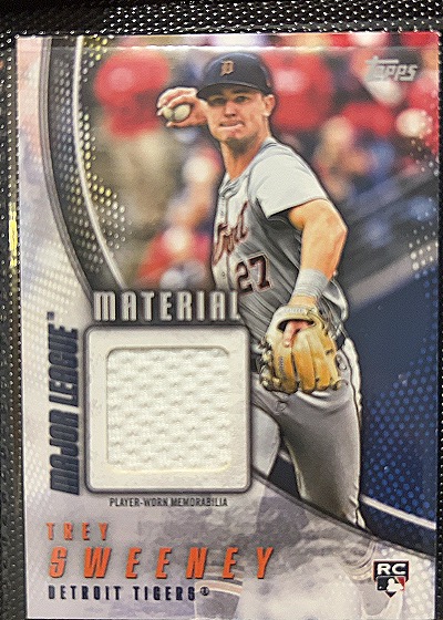 2025 Topps Series 2 Major League Material #MLM2-TSW Trey Sweeney — front