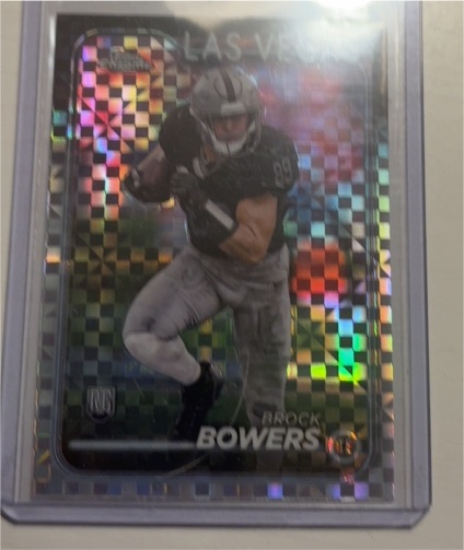 2024 Topps Chrome #207 Brock Bowers — front