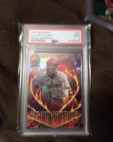 2024 Bowman Rising Infernos #RI-1 Elly De La Cruz — front