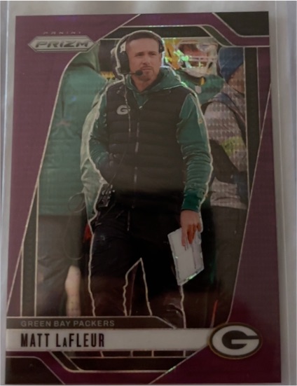 2024 Panini Prizm #108 Matt LaFleur — front