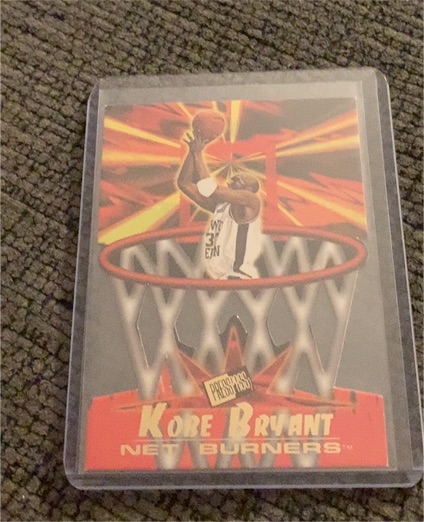 1996 Press Pass #NB44 Kobe Bryant Net Burners Rookie — front