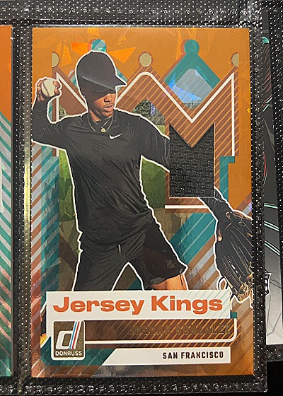 2025 Donruss Jersey Kings #JK-JG Josuar Gonzalez — front