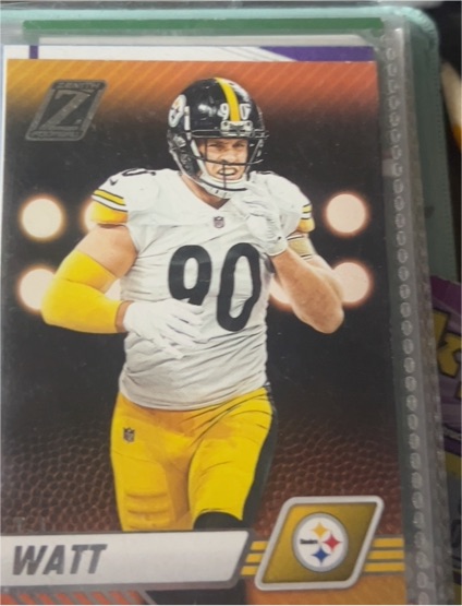 2023 Panini Zenith #87 T.J. Watt — front