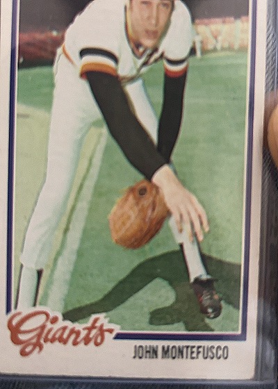 1978 Topps #142 John Montefusco — front