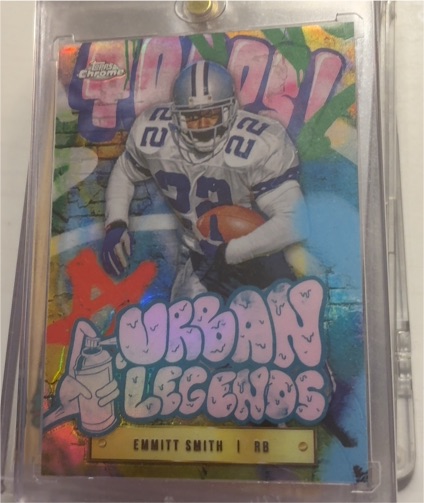2024 Topps Chrome Urban Legends #UL-4 Emmitt Smith — front