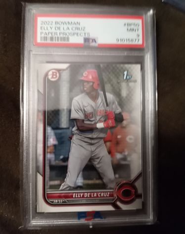 2022 Bowman #BP50 Elly De La Cruz Paper Prospects — front
