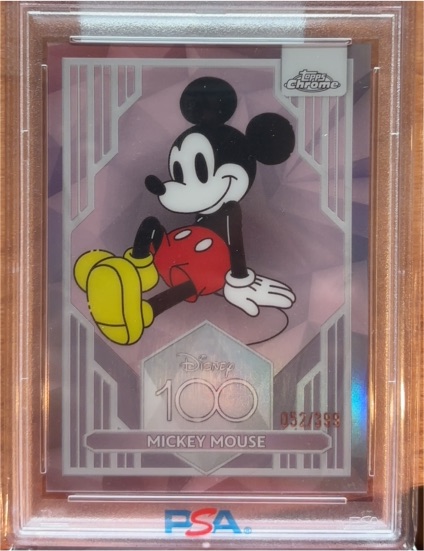 2023 Topps Chrome Disney 100 Years of Wonder #1 Mickey Mouse — front