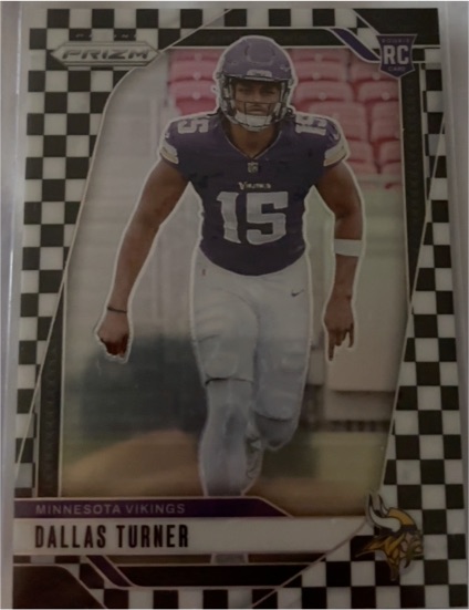2024 Panini Prizm #324 Dallas Turner — front
