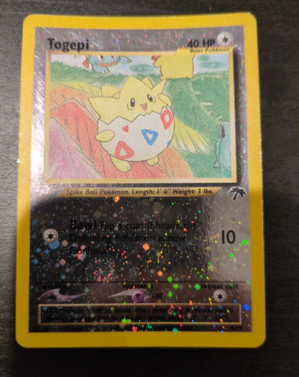 1999 Pokémon Southern Islands #4 Togepi — front