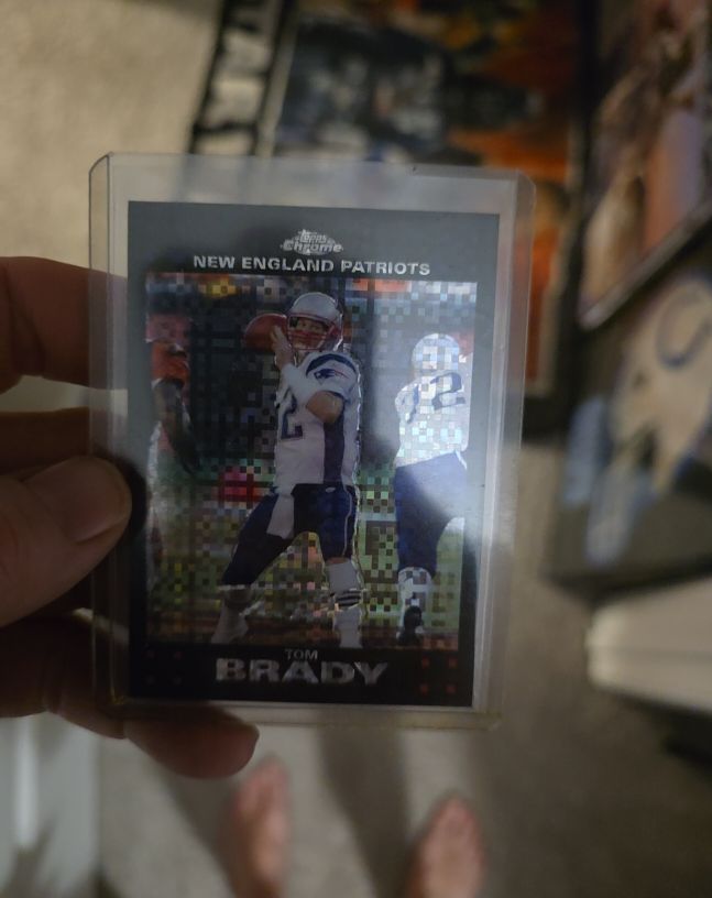 2007 Topps Chrome #TC6 Tom Brady — front