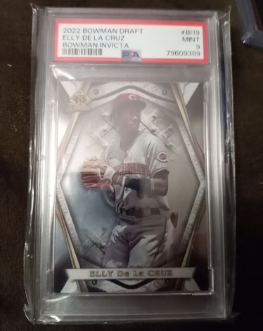 2022 Bowman Draft #BI-19 Elly De La Cruz Invicta — front
