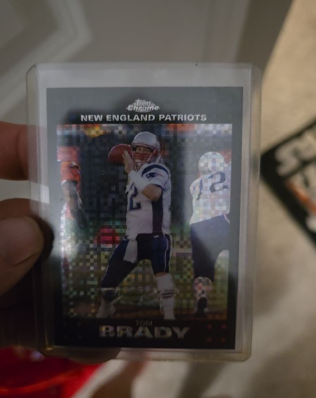 2007 Topps Chrome #TC6 Tom Brady — front