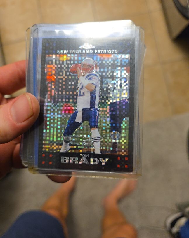 2007 Topps Chrome #TC6 Tom Brady — front