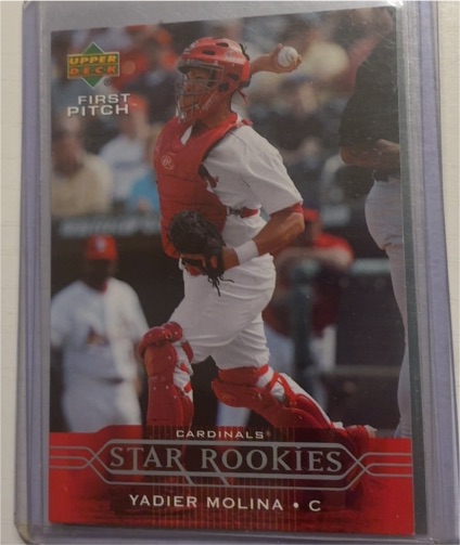 2005 Upper Deck Star Rookies #258 Yadier Molina — front