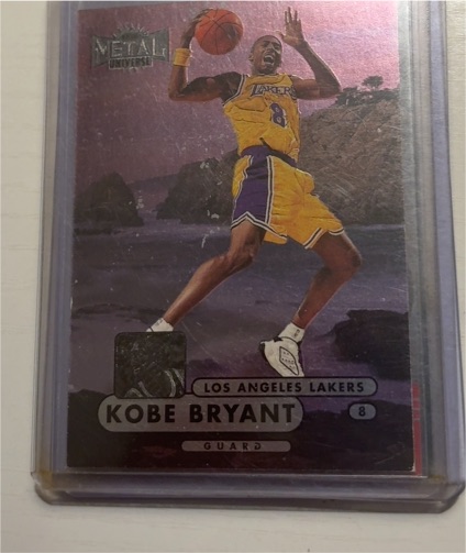1997-98 Skybox Metal Universe #86 Kobe Bryant — front