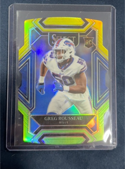 2021 Panini Select #288 Greg Rousseau — front
