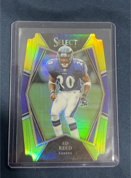 2021 Panini Select #140 Ed Reed — front