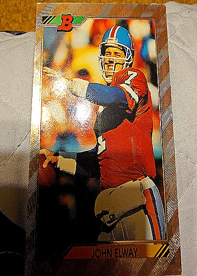 1992 Bowman #193 John Elway — front