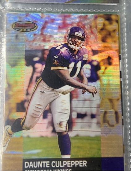 2001 Bowman's Best #11 Daunte Culpepper — front