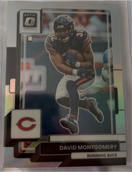 2022 Donruss Optic #34 David Montgomery — front