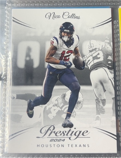 2024 Panini Prestige #118 Nico Collins — front