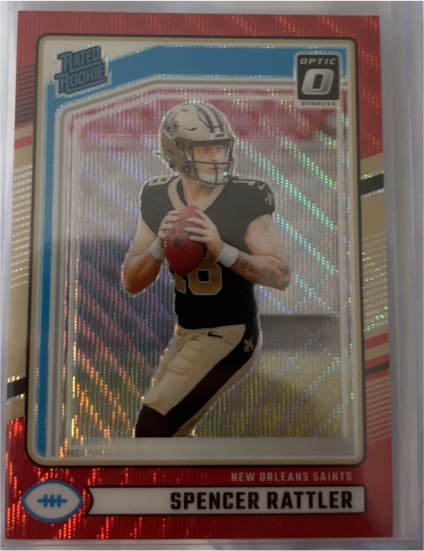 2024 Panini Donruss Optic Preview #359 Spencer Rattler — front