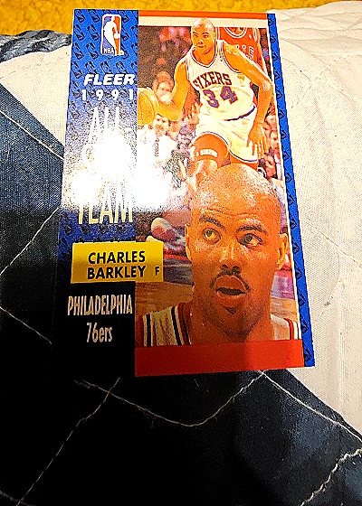1991 Fleer #213 Charles Barkley — front