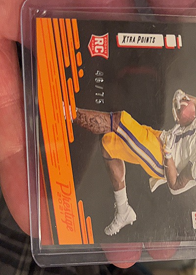 2021 Panini Prestige #204 Trey Lance Rookie Card — front