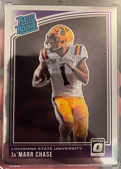 2021 Panini Chronicles Donruss Optic #205 Ja'Marr Chase — front