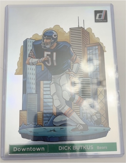2024 Donruss #9 Dick Butkus Downtown — front