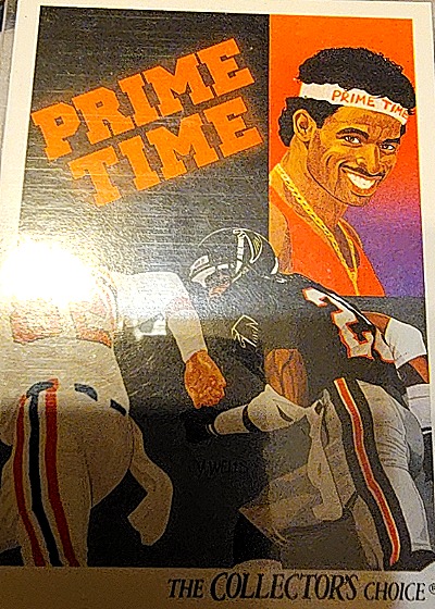 1991 Upper Deck #85 Deion Sanders — front