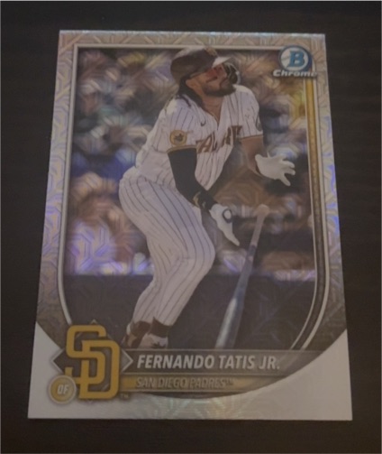 2025 Bowman Chrome #23 Fernando Tatis Jr. — front