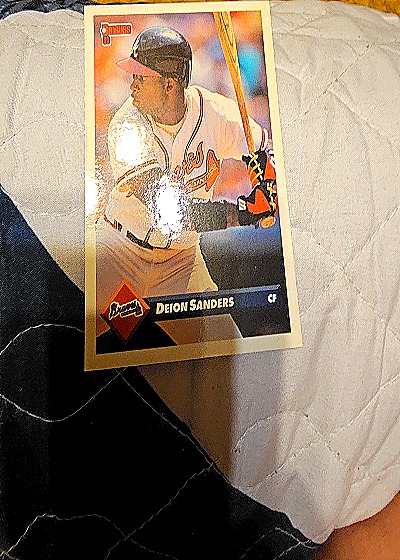 1993 Donruss #6 Deion Sanders — front