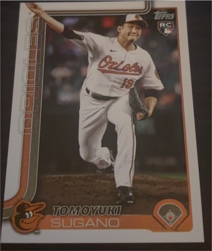 2025 Topps Series 2 #417 Tomoyuki Sugano — front