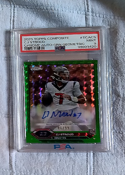 2023 Topps Composite #TCACS CJ Stroud — front
