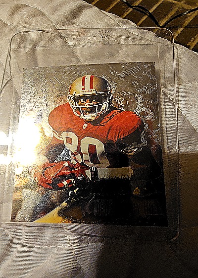 1996 Fleer Ultra Sensations #80 Jerry Rice — front