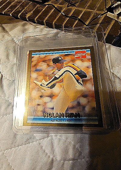 1992 Donruss Coca-Cola #18 Nolan Ryan — front