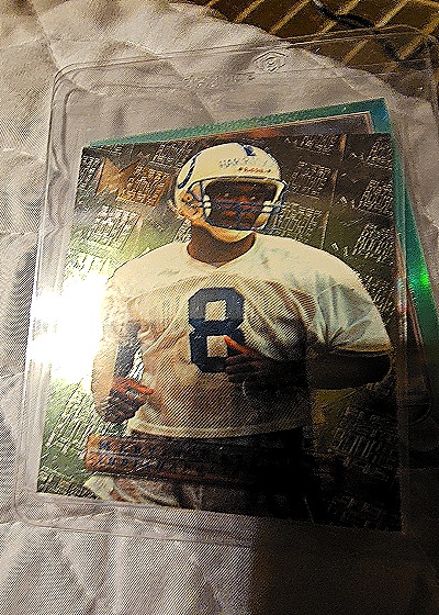 1996 Fleer Metal #135 Marvin Harrison Rookie Card — front