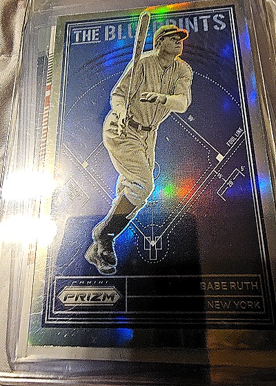 2023 Panini Prizm The Blueprints #TB2 Babe Ruth — front