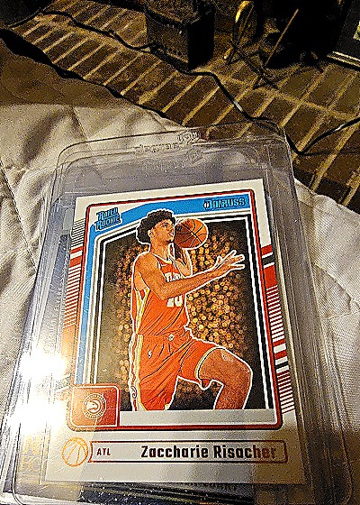 2024-25 Panini Donruss #219 Zaccharie Risacher — front