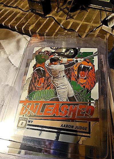 2021 Panini Donruss Optic #UNL8 Aaron Judge — front