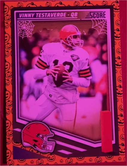 2025 Score A Treat Halloween #146 Vinny Testaverde — front