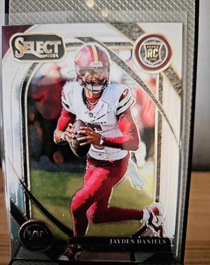 2024 Panini Select #217 Jayden Daniels Club Level RC Washington Commanders — front