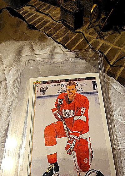1992-93 Upper Deck #363 Nicklas Lidstrom Rookie Report — front