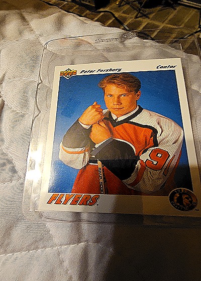 1991-92 Upper Deck #64 Peter Forsberg — front