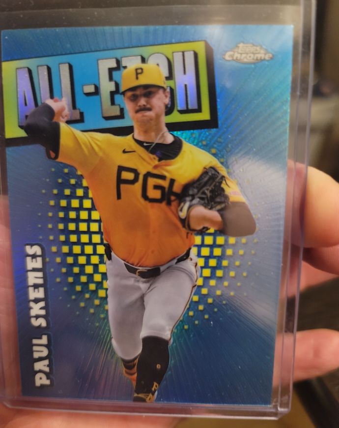 2025 Topps Chrome #CAE-18 Paul Skenes All-Etch — front
